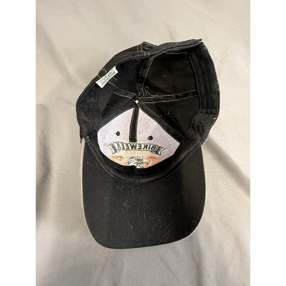 Bike Week Daytona Beach Hat Cap Strap Back Embroidered Eagle 2018 Mens Motorcycl - Picture 6 of 11